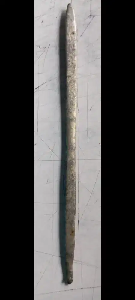 Timah batangan panjang 25cm