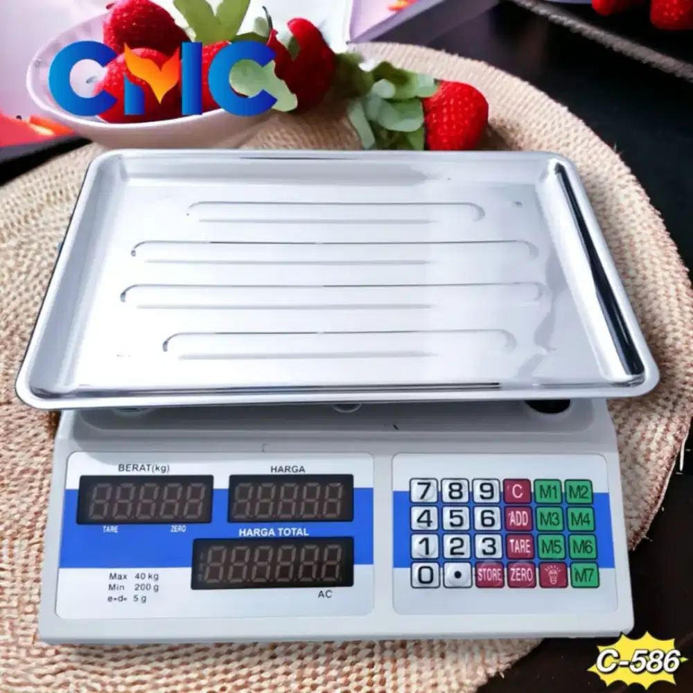 Timbangan digital buah GMC