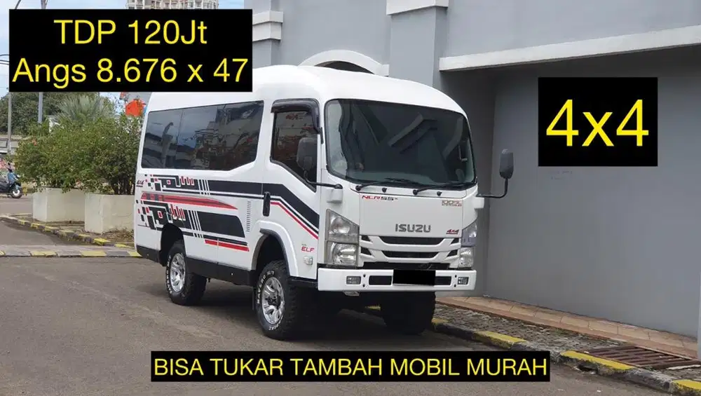 ISUZU ELF MINIBUS NLR 4x4 2019 (NIK 2018)