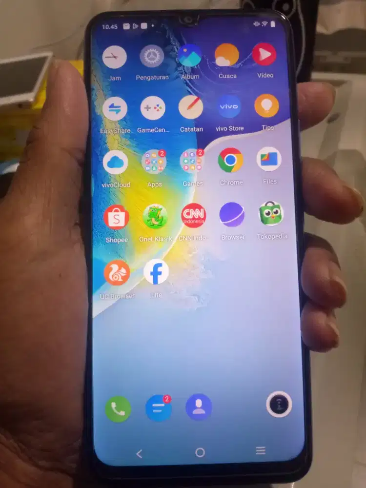 Vivo y01s selvie