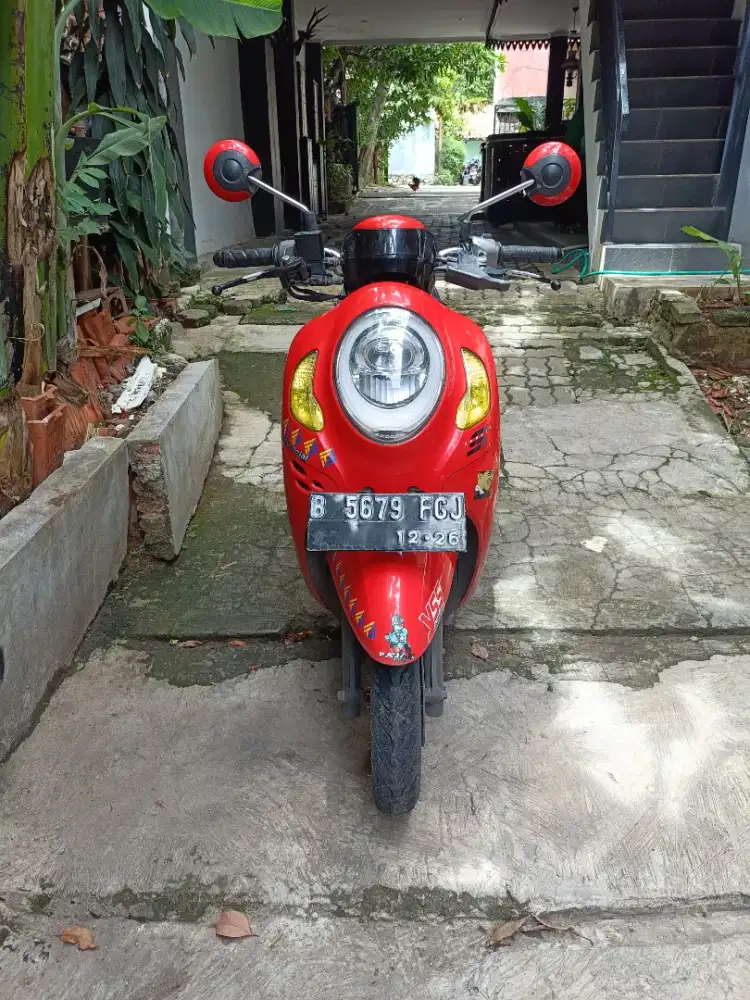 Dijual Honda Scoopy fi lengkap