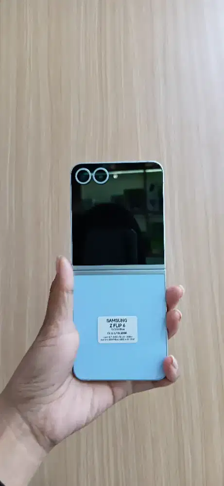 Hp second Samsung z flip 6 12/256 termurah dan terlaris mulus lengkap