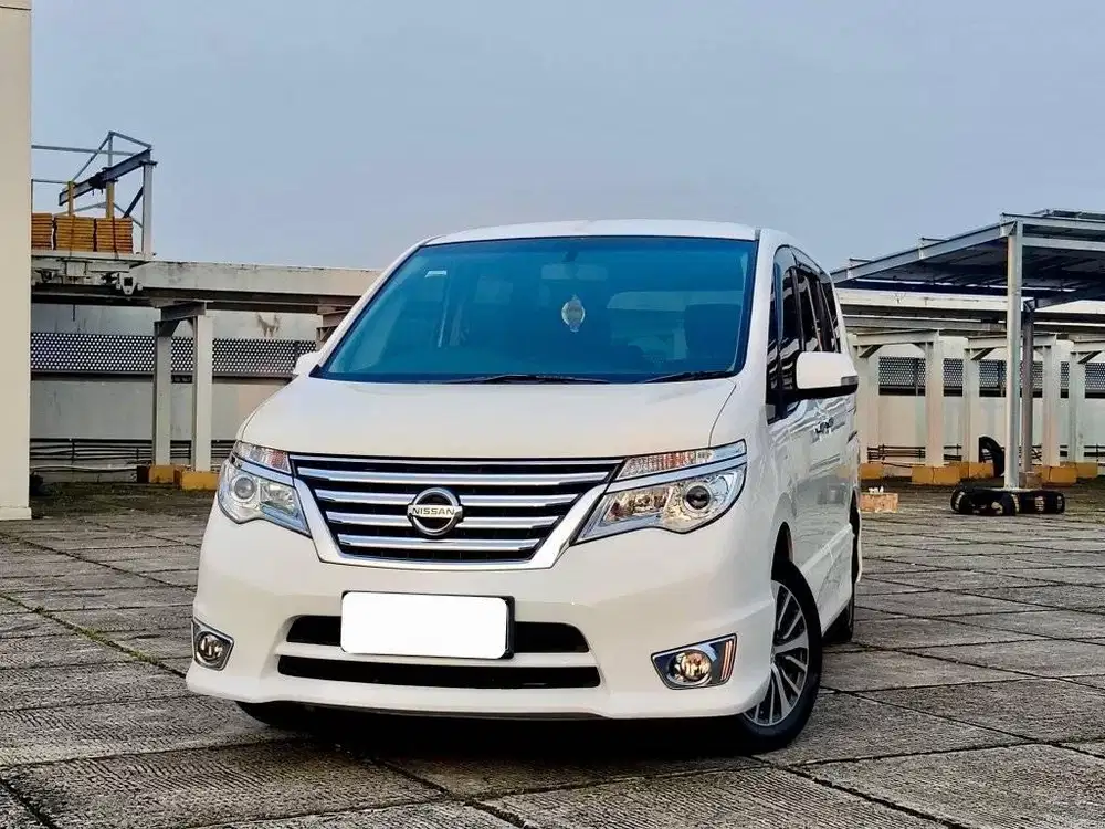 DP 7JT SAJA NISSAN SERENA HWS AT MATIC AUTOMATIC 2016 PUTIH SIAP PAKAI