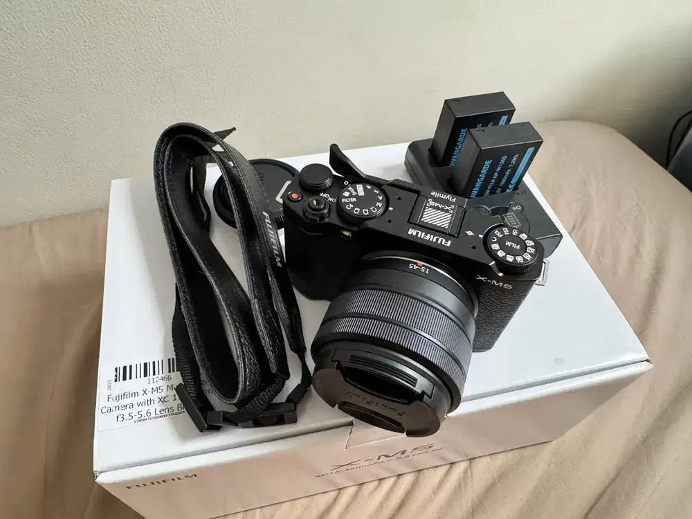 Dijual Kamera Fujifilm X-M5 / XM5 + Kit Lens 15-45mm (Bonus 2 Baterai)