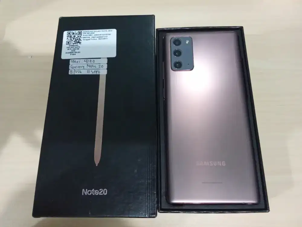 Samsung galaxy note 20 8/256gb