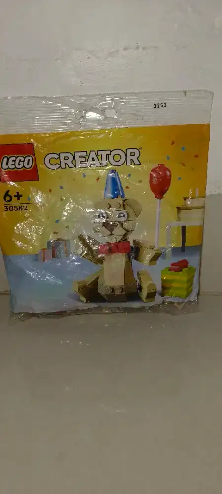 Lego creator bear birthday
