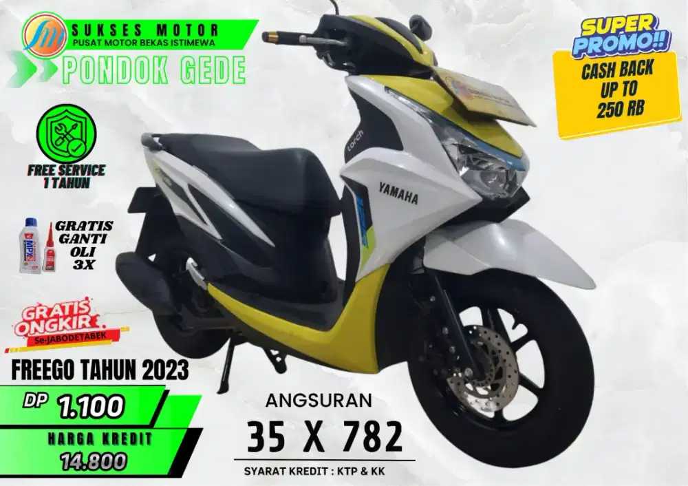 Yamaha FREEGO TAHUN 2023 KUNCI LENGKAP