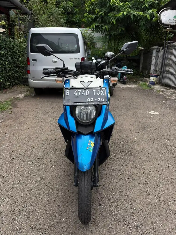 Yamaha X-Ride Biru Putih Tahun 2016