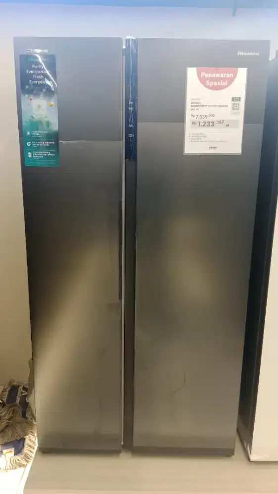 KULKAS HISENSE 2 PINTU 591 LTR