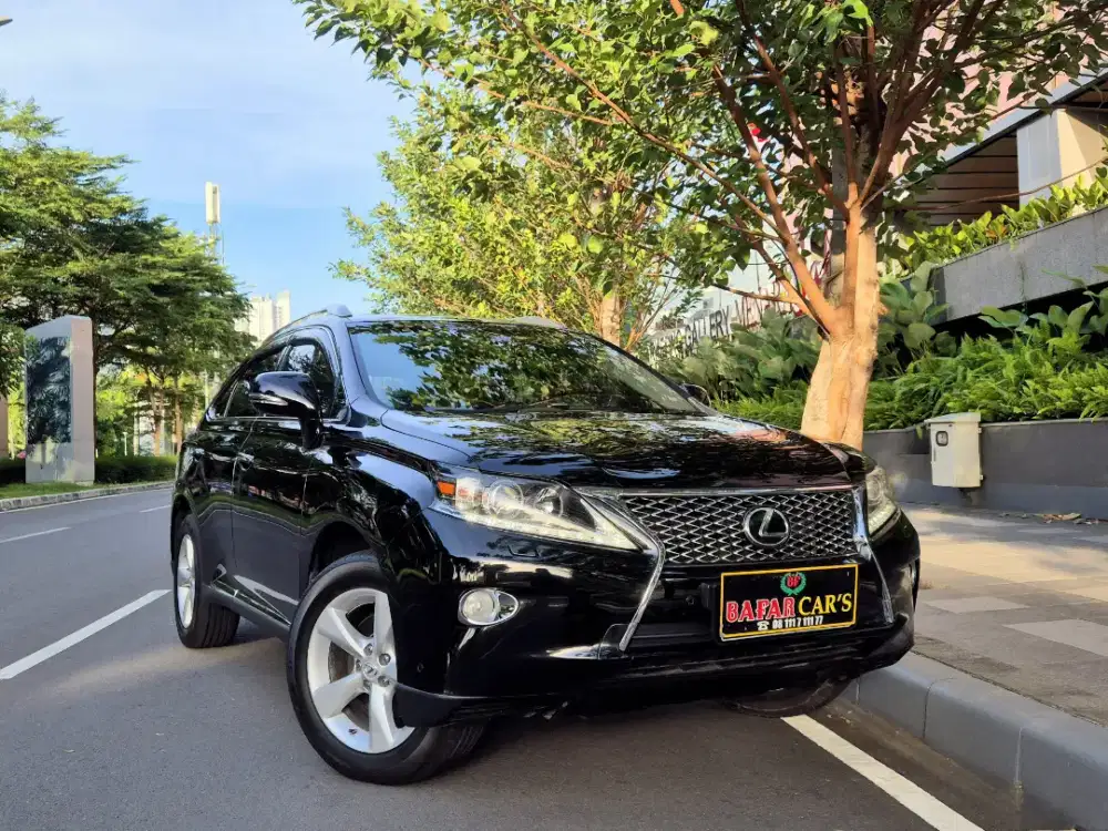 Lexus RX270 CBU Full Spek