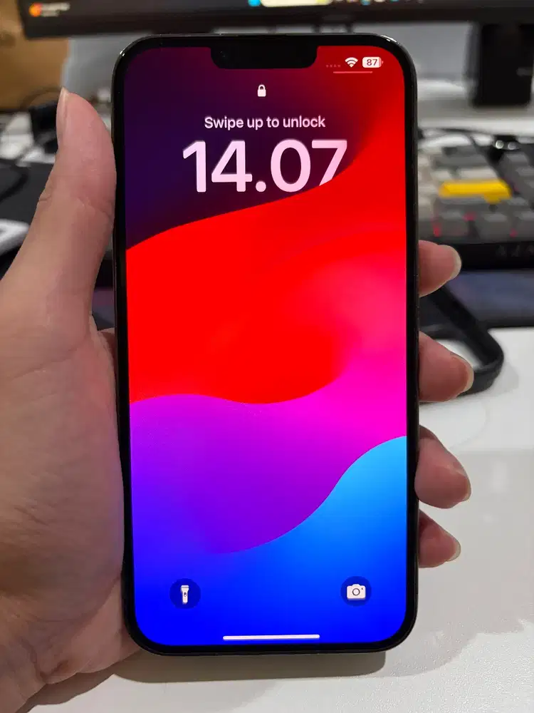 Iphone 13 pro max 128 gb garansi resmi ibox