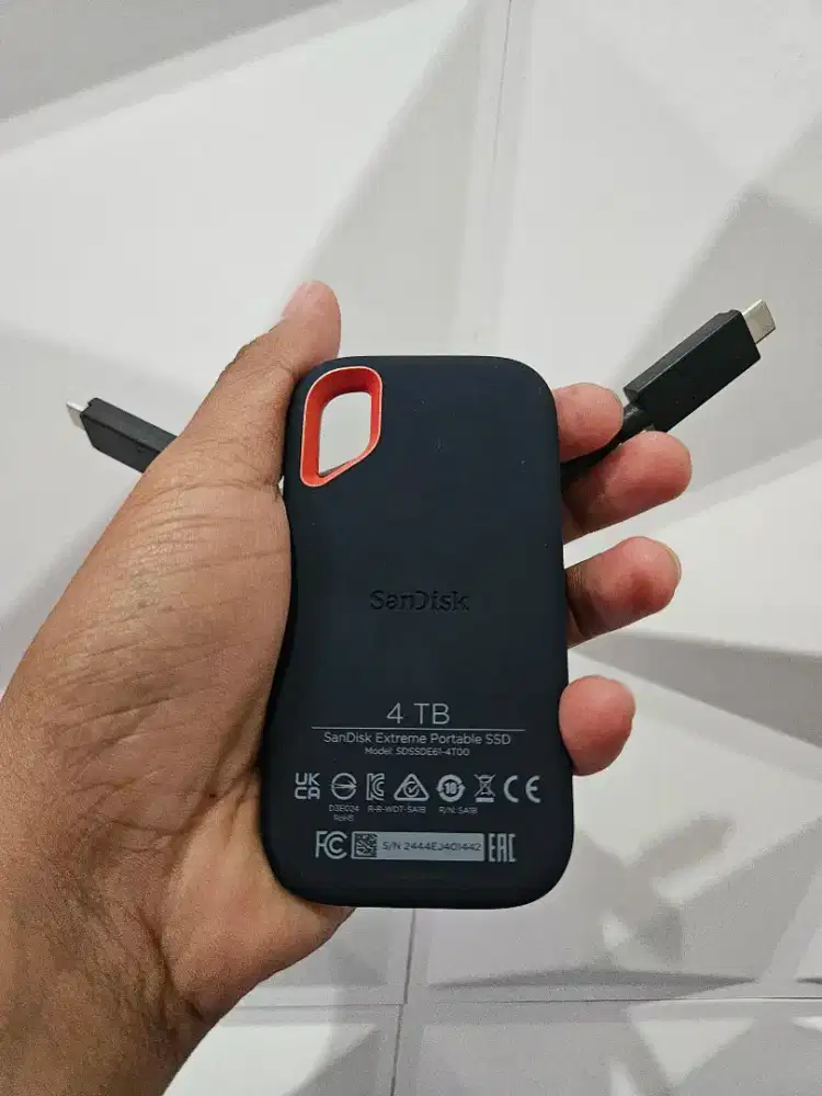 Ssd portable sandsik 4TB normal