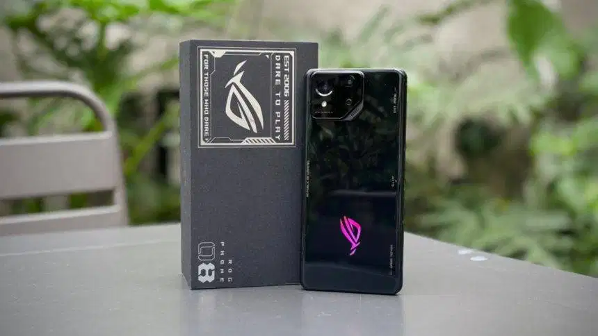JUAL HANDPHONE ASUS ROG PHONE 8  DAN KIPAS PENDINGIN ORIGINAL
