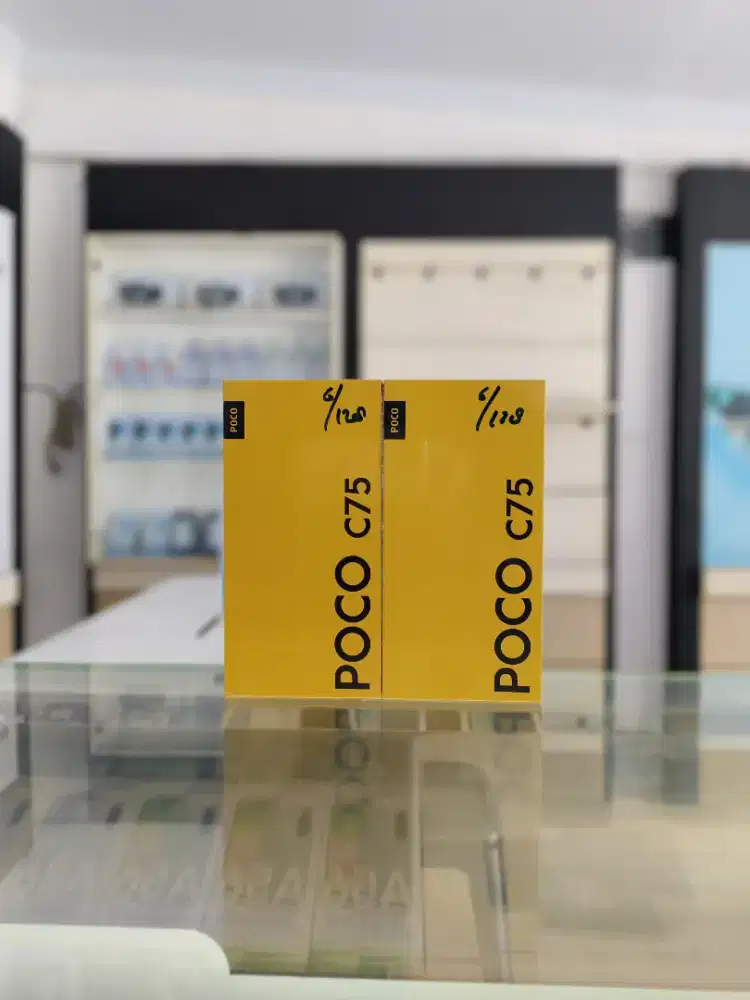 Poco C75 6/128GB (new) *BISA COD/DIANTAR, Fastrespon WA