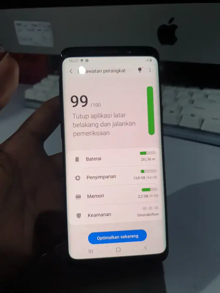 Samsung Galaxy S9 – Kondisi Shadow