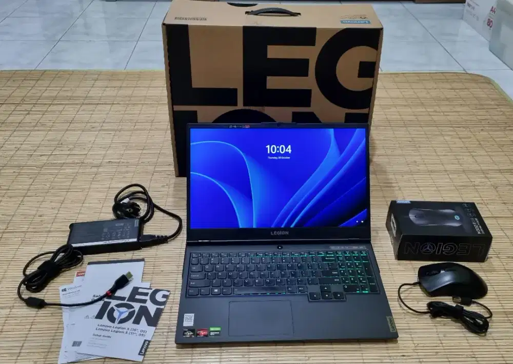 Laptop Lenovo Legion 5 15ARH05 AMD Ryzen 5 RAM 16 GB