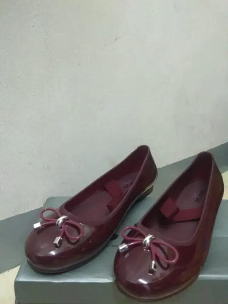 Flatshoes maroon