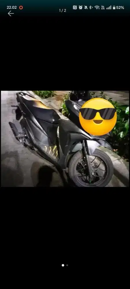 Vario 125 hitam