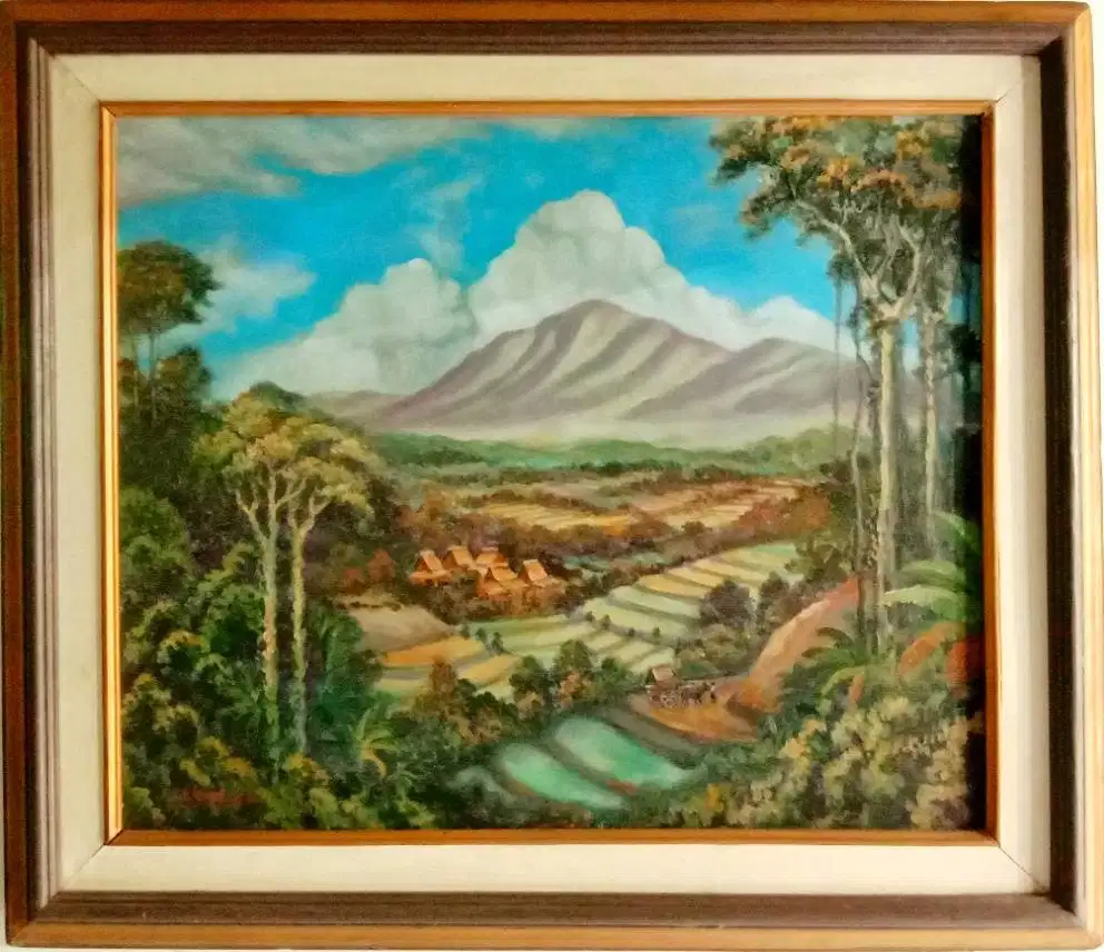Leo Eland, lukisan lawas 'mooi Indie' 1933