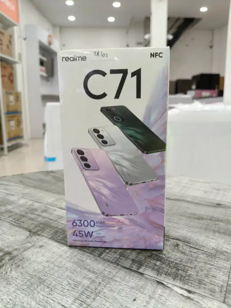 Realme C71 6GB/128GB Garansi Resmi