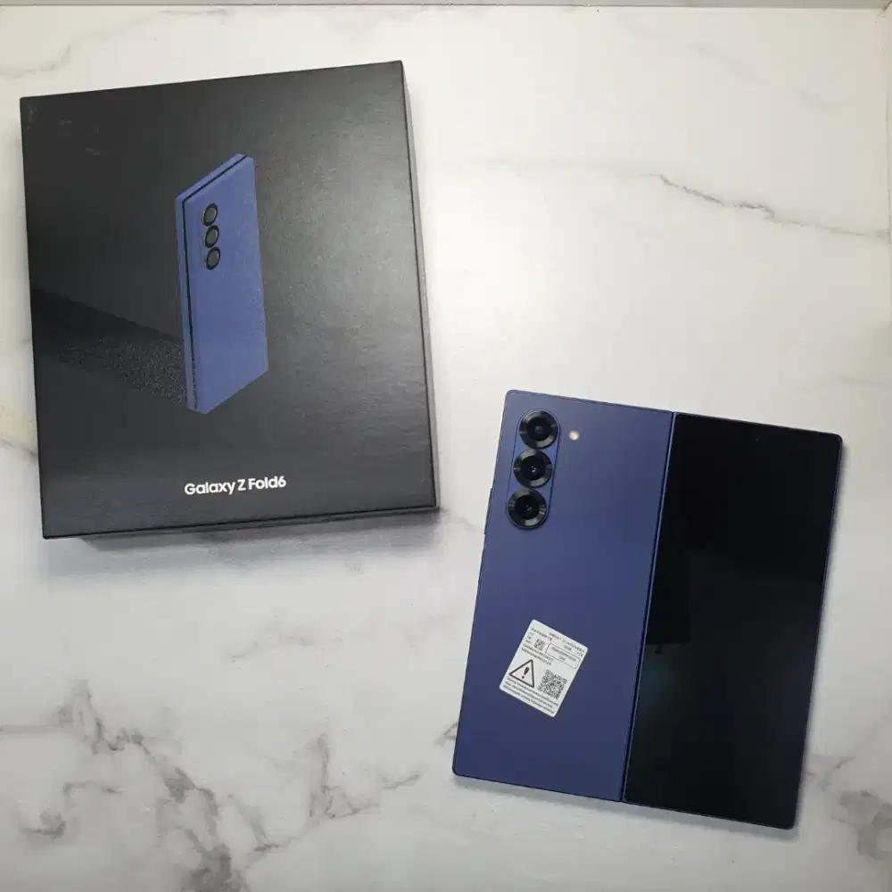 Samsung Galaxy Z Fold6 12/1TB Navy Resmi Sein