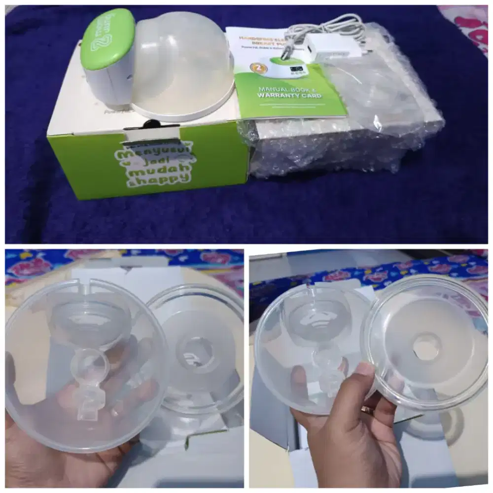 Jumat berkah - Preloved Pompa Asi Mom Uung Handsfree fullset