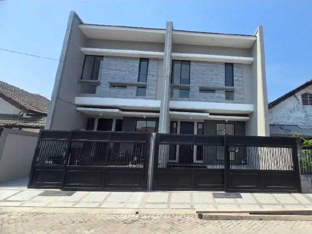 RUMAH Klampis Semolo NEW GRESS MINIMALIS STRATEGIS BAGUS