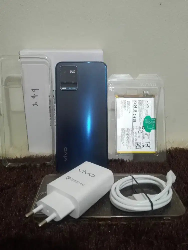 VIVO Y21T 6 GB / 128 GB BLUE Ex.Garansi Resmi