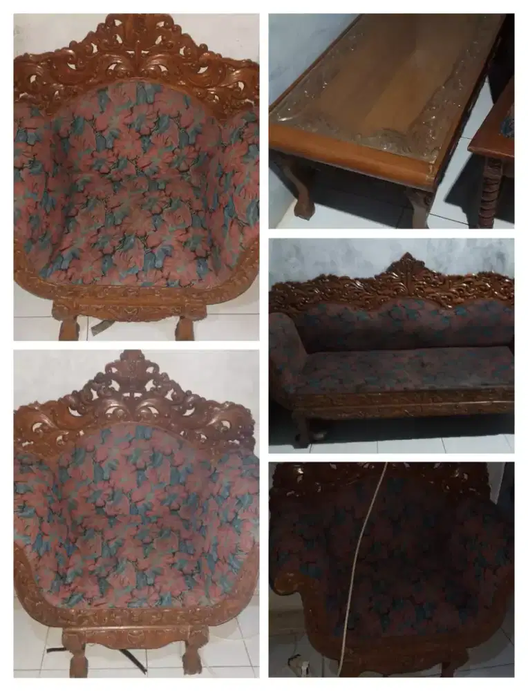 Kursi sofa tamu 1 set