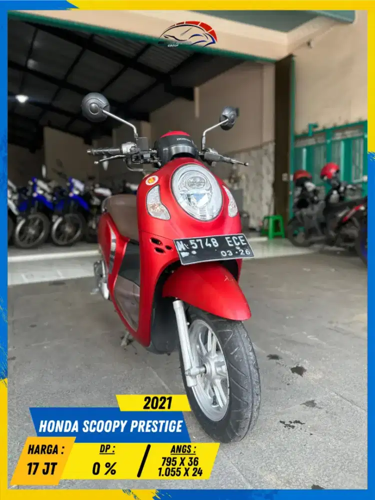 HONDA SCOOPY PRESTIGE 2021 GERCEP BOSS HIKMAH MOTOR KEPUH MALANG