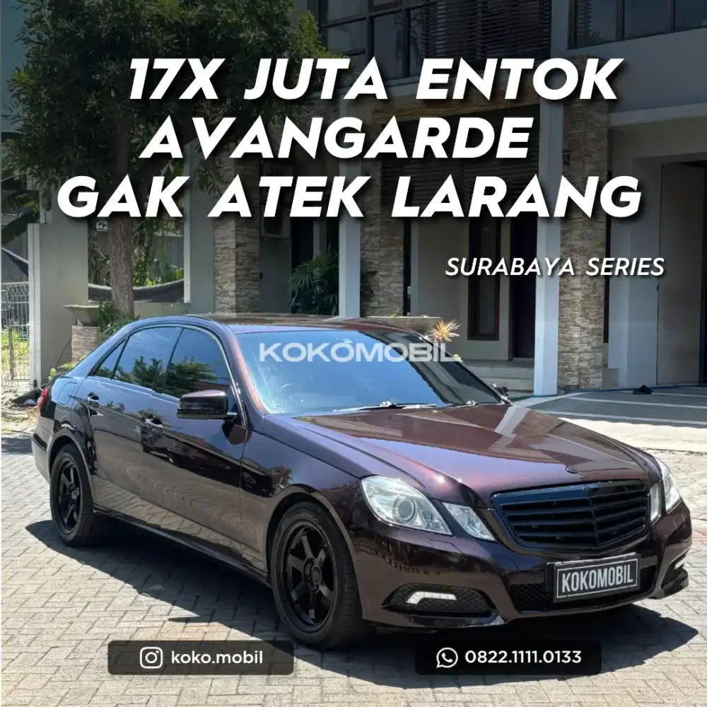 MERCEDES BENZ E250 AVANTGARDE 2010