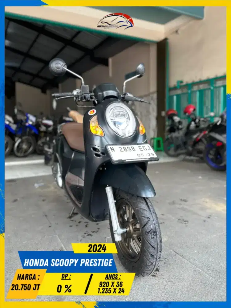 HONDA SCOOPY PRESTIGE 2024 GASSKEUN BOSSKU HIKMAH MOTOR KEPUH MALANG