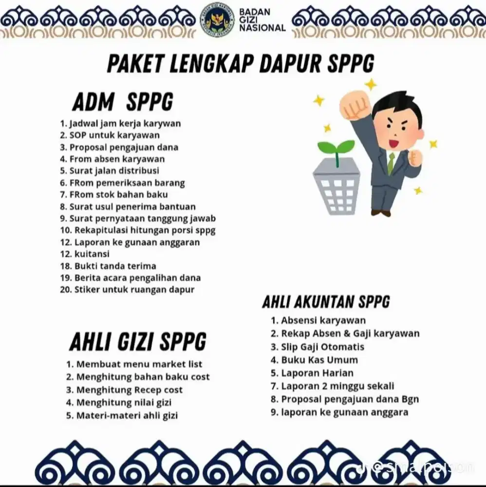 Open recruitment Akuntansi dan Ahli Gizi