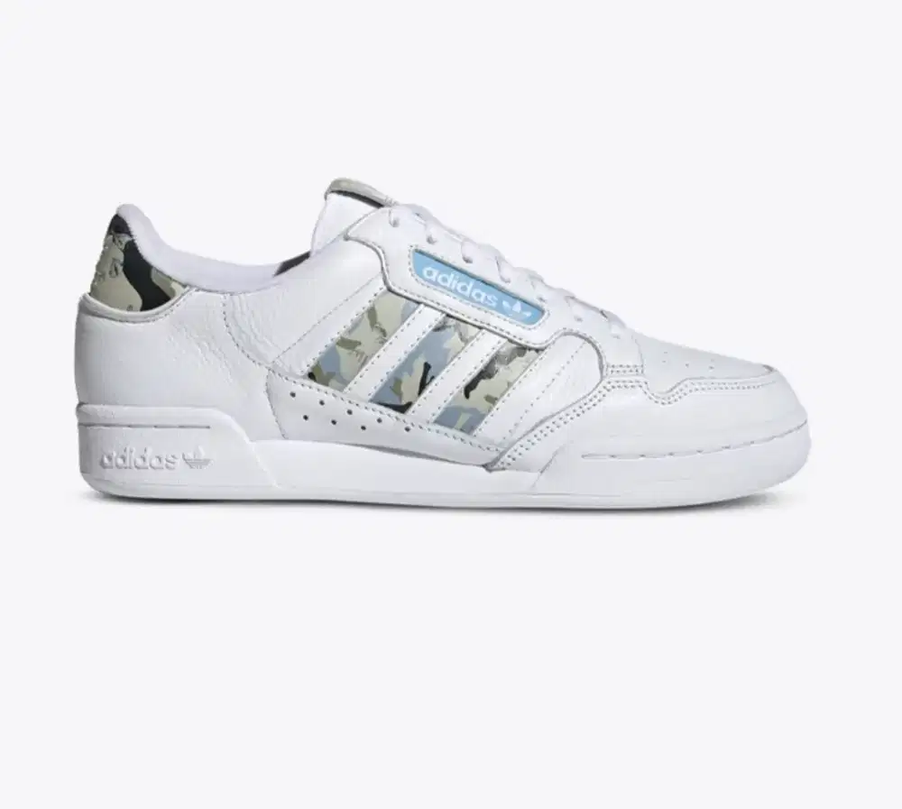 Adidas continental 80 stripes camo army men shoes