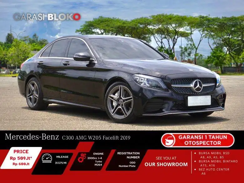 Mercedes Benz C300  W205 Facelift AMG 2019