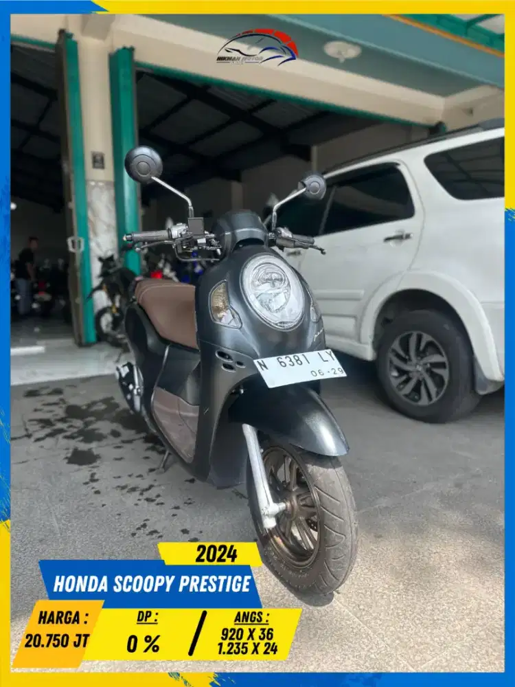 HONDA SCOOPY PRESTIGE 2023 NEGO TIPIS LURR HIKMAH MOTOR KEPUH MALANG