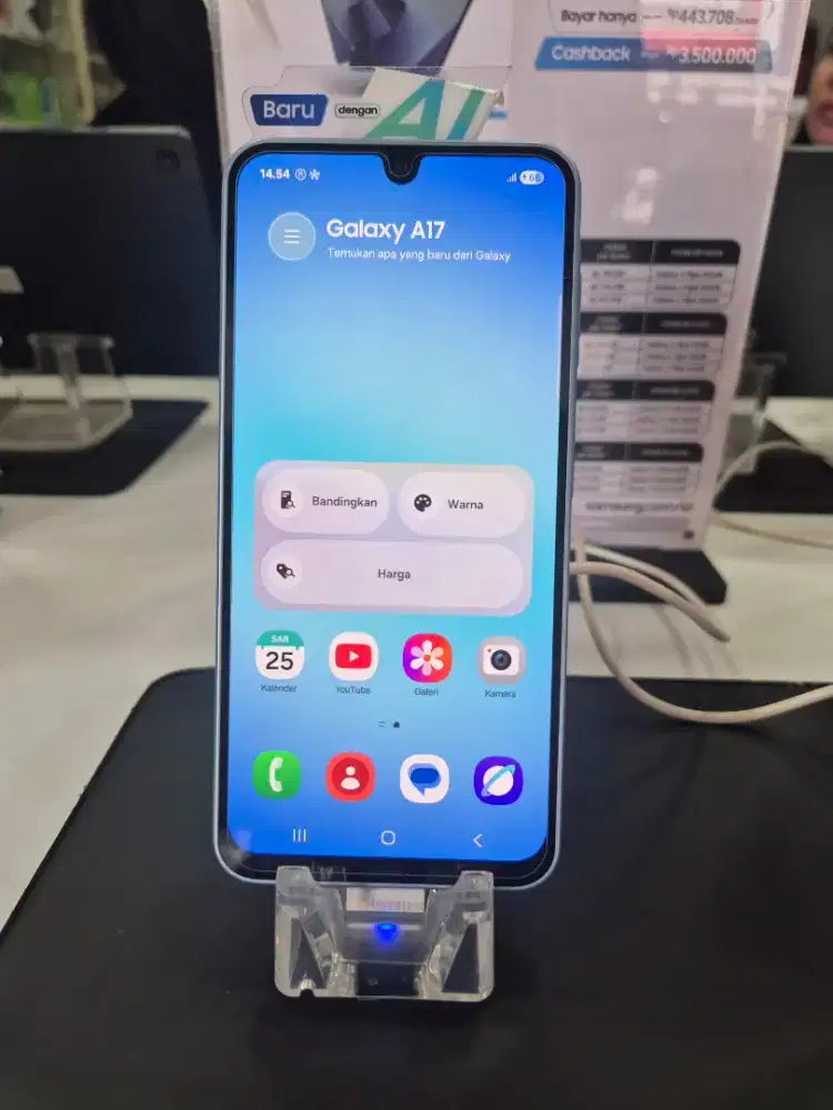 Samsung A17 lte ram 8+8/256 garansi resmi