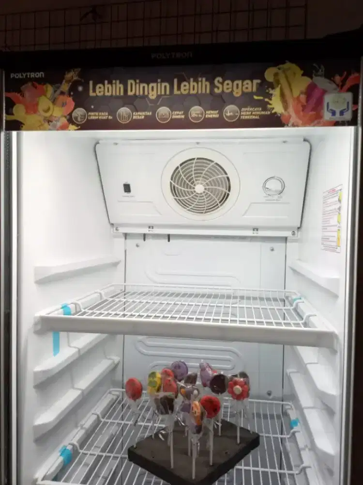 DI JUAL SHOWCASE POLYTRON 5 TINGKAT