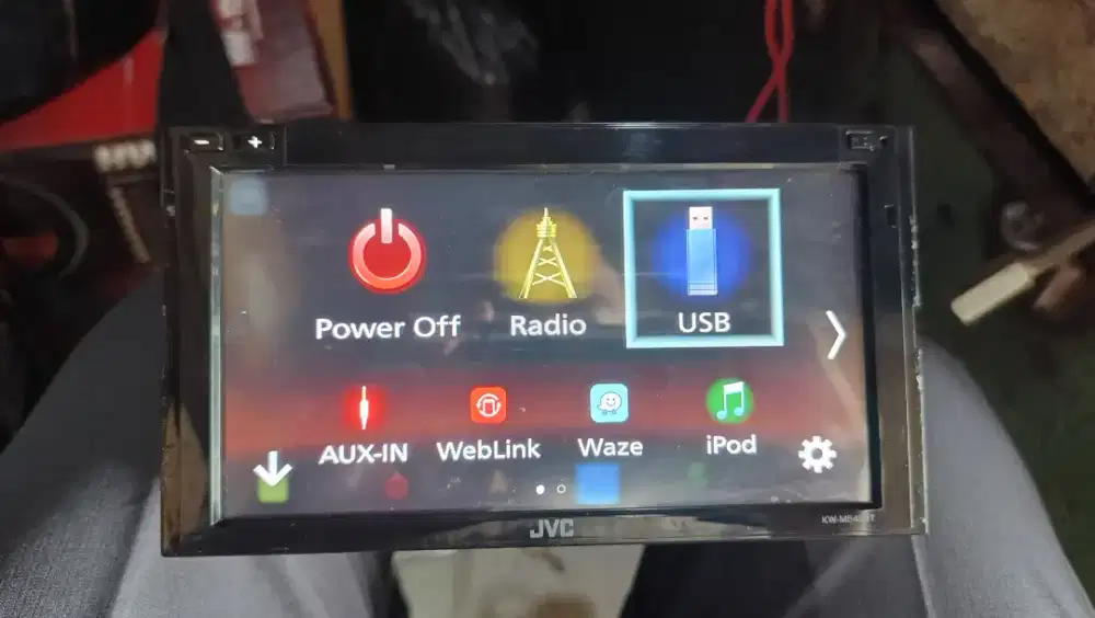 JVC bisa weblink YouTube ,bluetooth KW-M540BT
