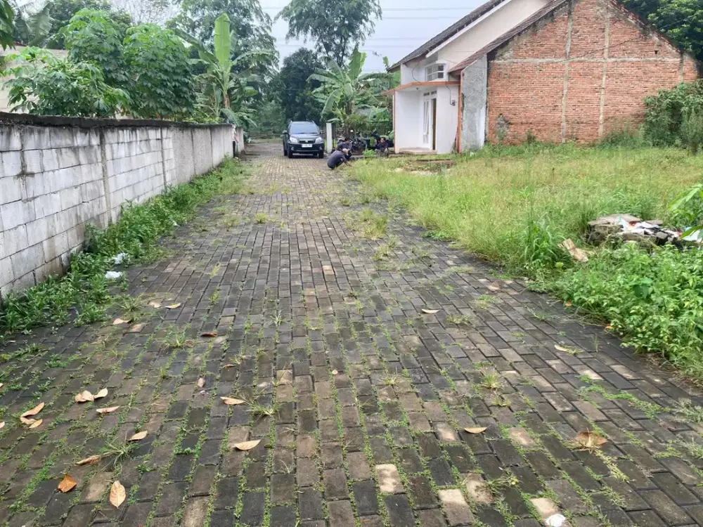 Tanah Cluster Siap Bangun - 5 Menit Jalan Raya Parung