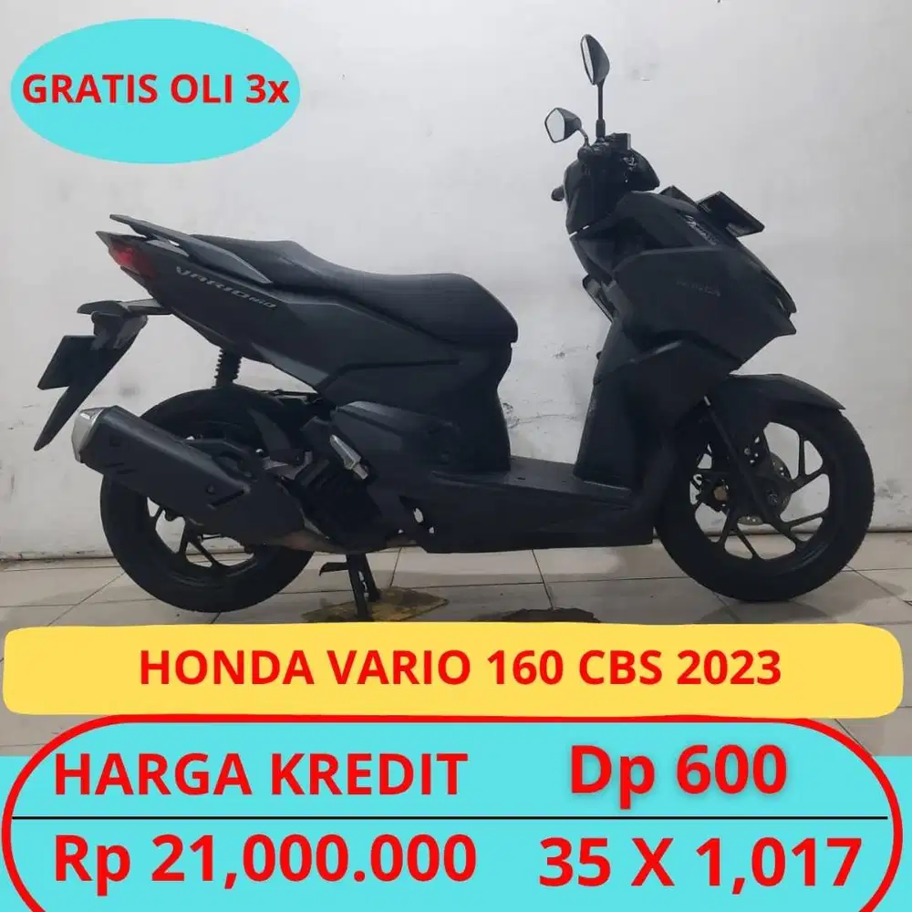 Vario 160 Cbs 2023 Dp Murah Hanya 600 Ribu