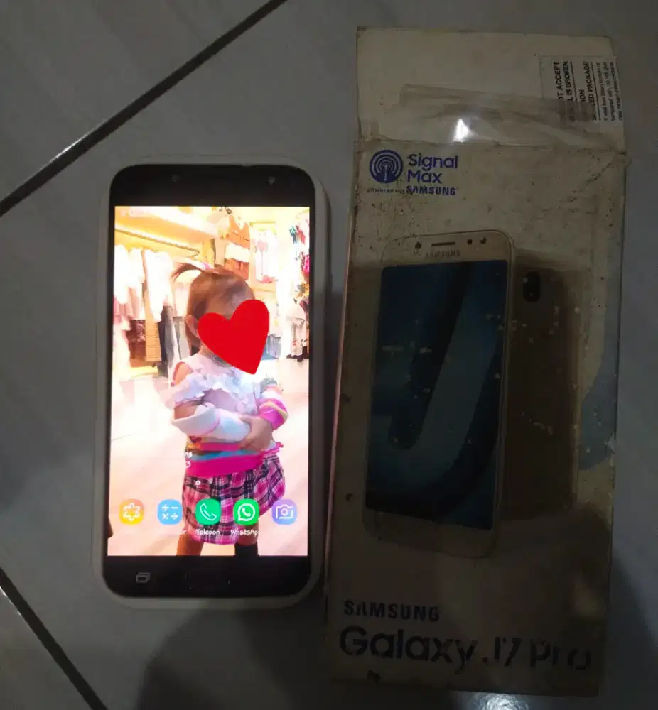HP Samsung J 7 pro komplit