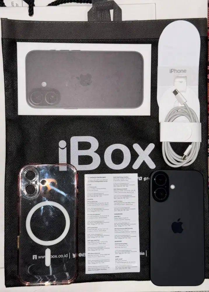 iPhone 16 128 BH 100% iBox Fullset