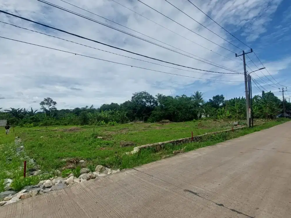 Kavling Murah Cisauk, Dekat Stasiun Jatake-BSD. Bisa Cicil 12x