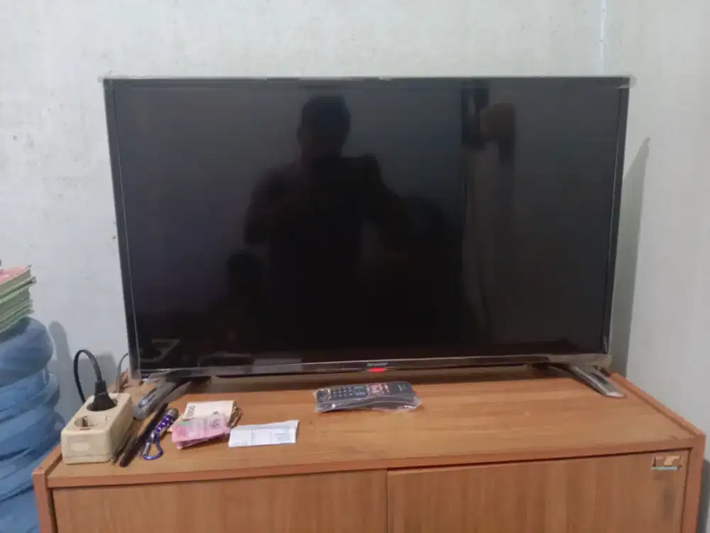 HRGA:1.2NET PAS TV LED SHARP 32IN SUDAH SAMA ANTENA LANGSUNG,, PANAM