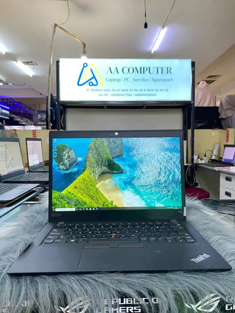 Laptop Second Lenovo Thinkpad Ryzen 5pro-3500u Ram 8gb SSD 256gb