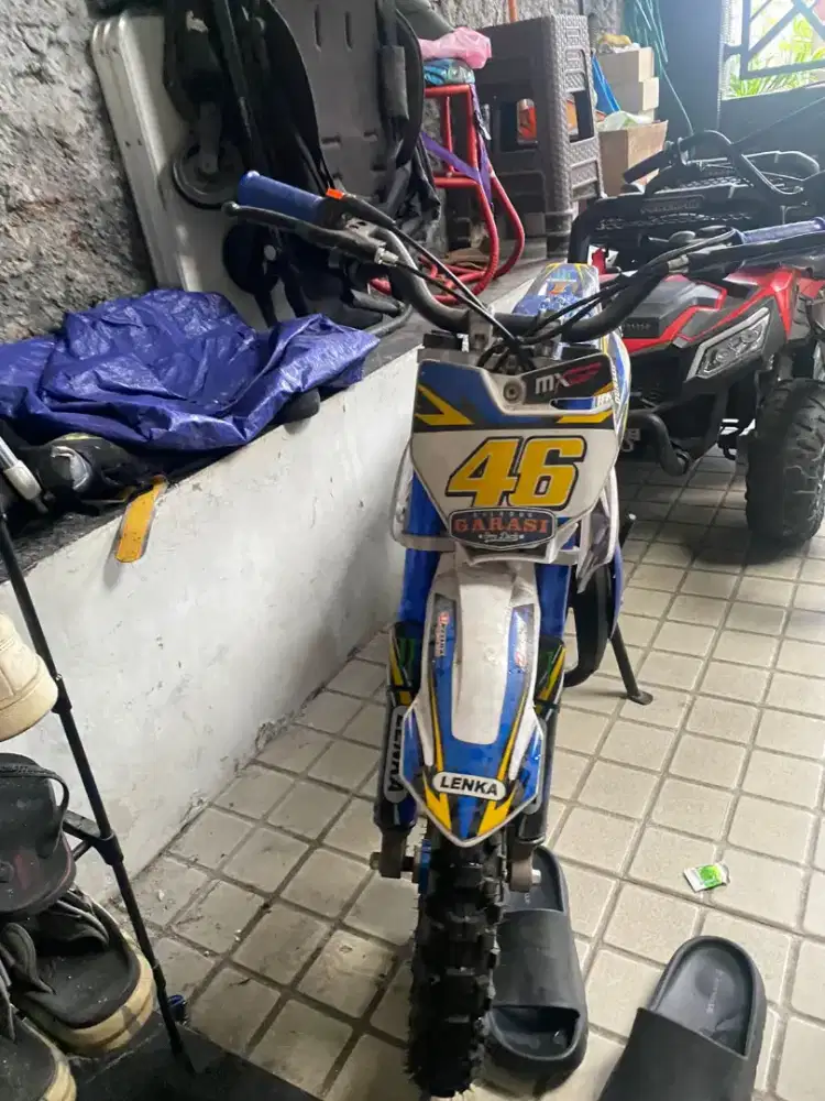 sepeda motor mini trail Lenka