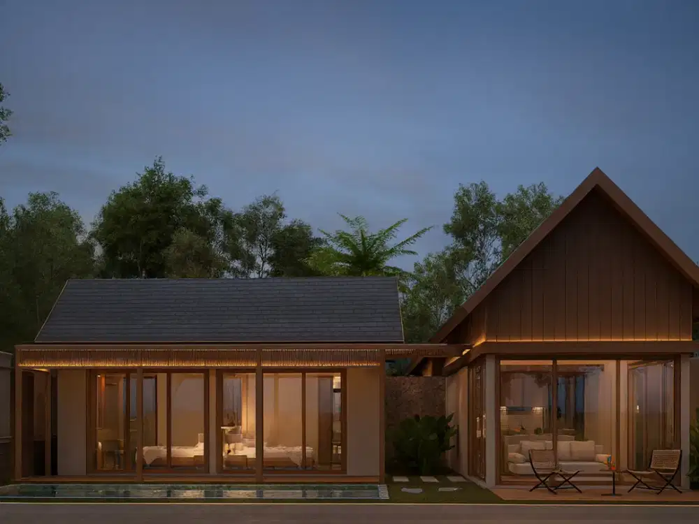 Sebelah Persis Kopi Klothok, Villa 3 Kamar Mezzanine Siap Huni