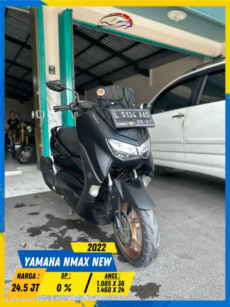 YAMAHA NMAX NEW 2022 PLAT L GASS LURR HIKMAH MOTOR KEPUH MALANG