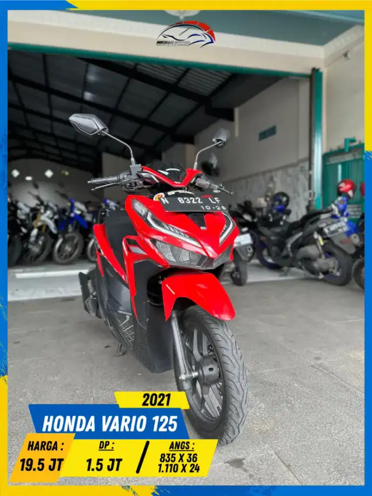 HONDA VARIO 125 2021 MURAH BERKUALITAS BOS HIKMAH MOTOR KEPUH MALANG